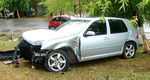 29/12/2007: VEHICULO SE SALIO DE LA RUTA Y CHOCO TRES ARBOLES.  El conductor del veh�culo sufri� lesiones leves producto del fuerte impacto. 
