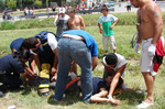 29/01/2008: MUERE UN MOTOCICLISTA AL SER EMBESTIDO POR UN AUTO.  El conductor de la moto muri� producto de las graves heridas sufridas. 