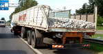 18/03/2008: Un herido al chocar una camioneta contra un cami�n.  El cami�n transportaba piedras y solo sufri� da�os leves en su acoplado. 